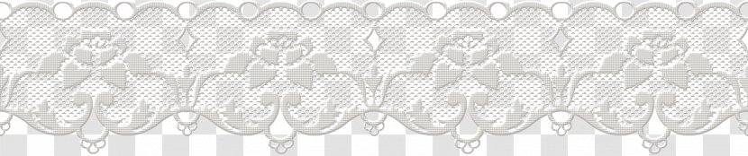 Black And White Monochrome Photography - Symmetry - Lace Boarder Transparent PNG