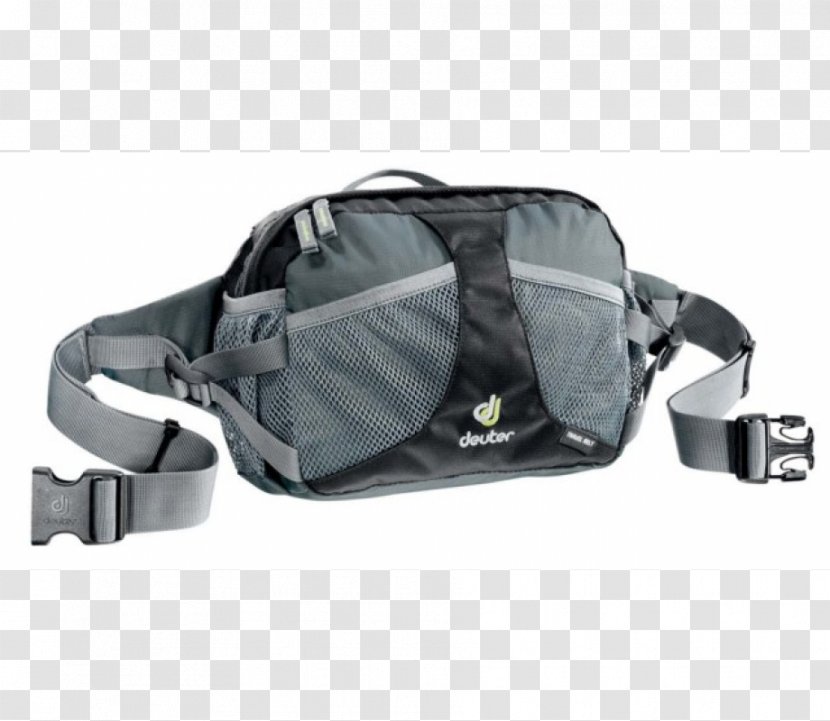 Deuter Sport Backpack Bum Bags Hiking Tasche - Black Belt Transparent PNG