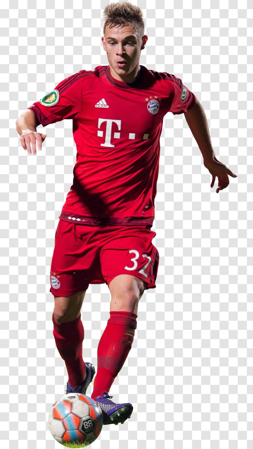 Joshua Kimmich FC Bayern Munich Rendering Football - T Shirt Transparent PNG