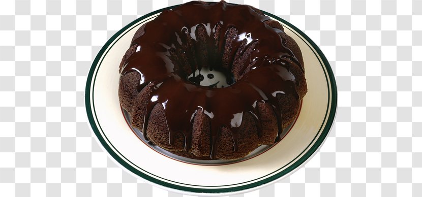 Chocolate Pudding Flourless Cake Bundt Crème Caramel - Petit G%c3%a2teau Transparent PNG