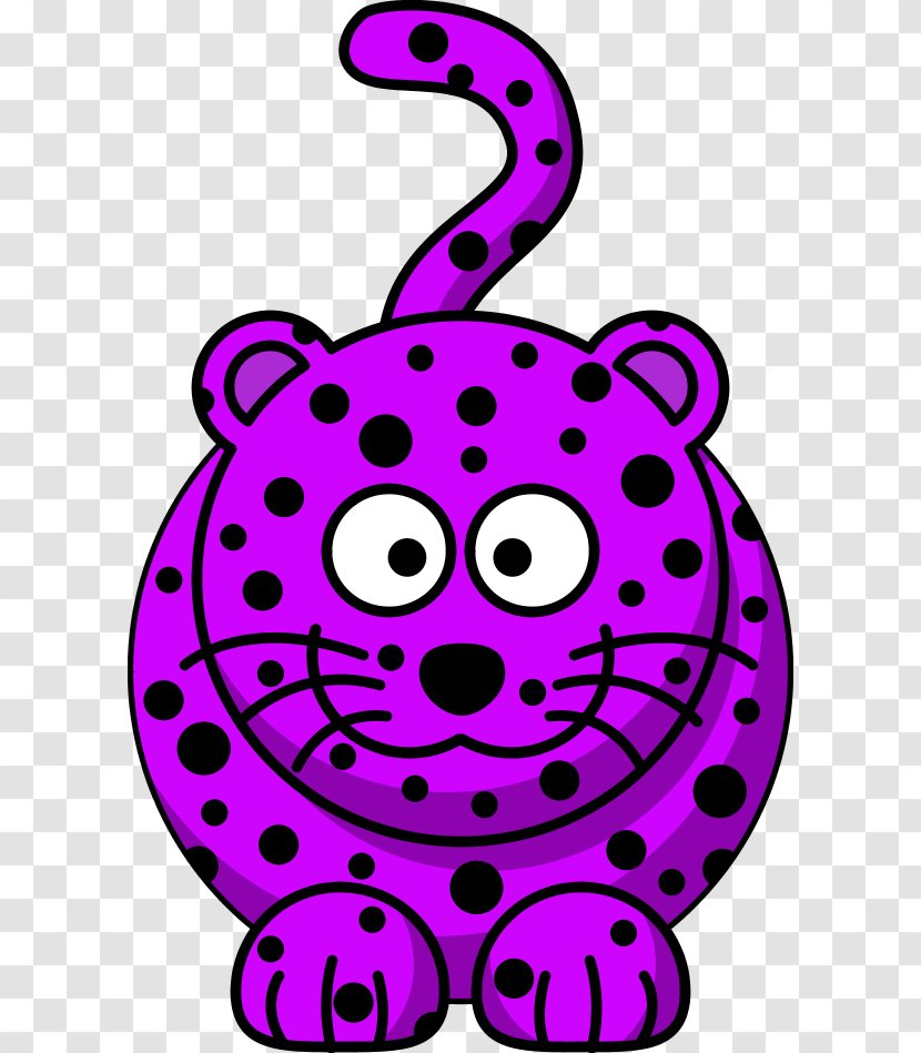 Leopard Cheetah Clip Art - Cartoon Pictures Transparent PNG