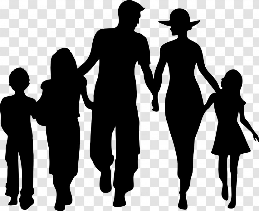 Family Silhouette Clip Art - Public Relations - Parents Transparent PNG