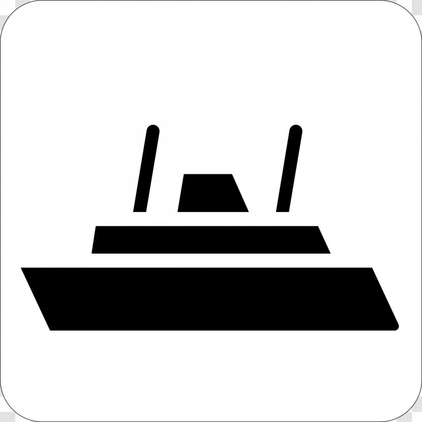 Ferry Traffic Sign Accommodation - Rectangle Transparent PNG