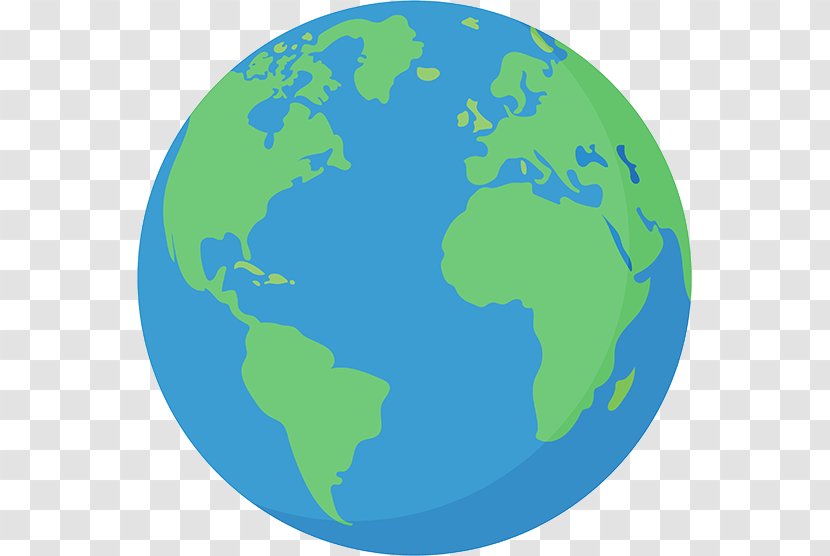 Santa Claus Earth Globe Planet - Green - Simple Atmosphere Transparent PNG