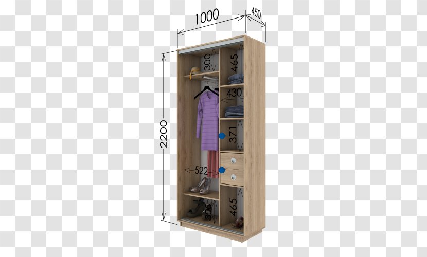 Baldžius Particle Board Шкафы-купе Шафа-купе Furniture - Wardrobe - Pinokio Transparent PNG