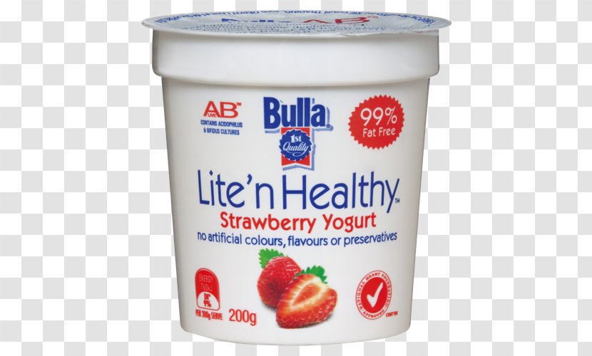 Strawberry Ice Cream Crème Fraîche Fruit Salad - Yogurt Transparent PNG