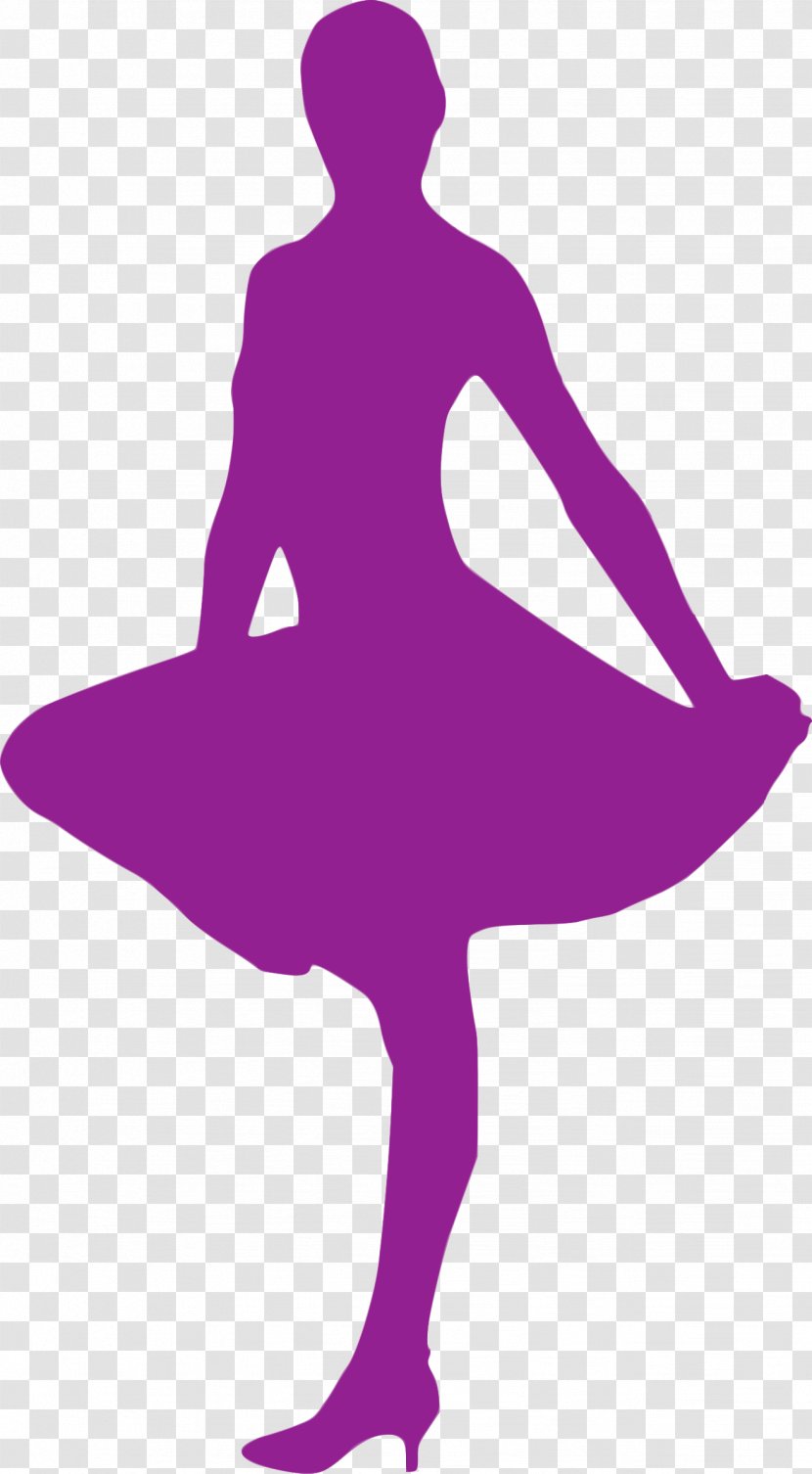 Ballet Dancer Silhouette Transparent PNG