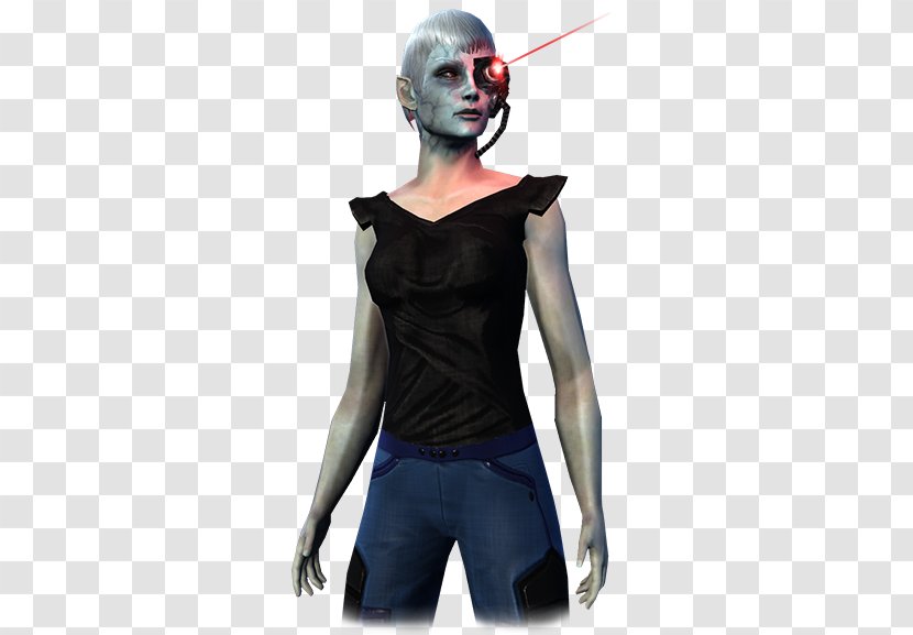 T-shirt Shoulder Sleeve Costume - Borg Drone Transparent PNG