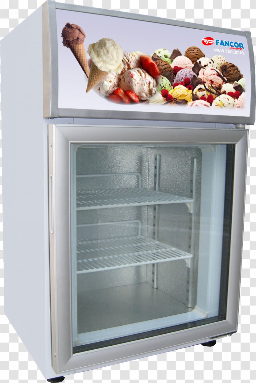 Refrigerator Home Appliance Singapore Freezers Ice Cream - Freezer Transparent PNG