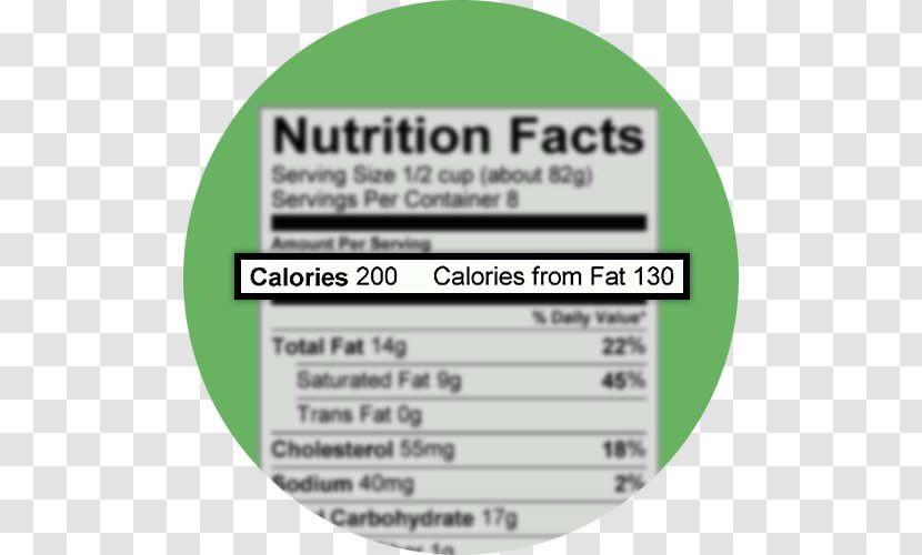 Nutrition Facts Label Almond Milk Food Breakfast Cereal - Serving Size - Health Transparent PNG