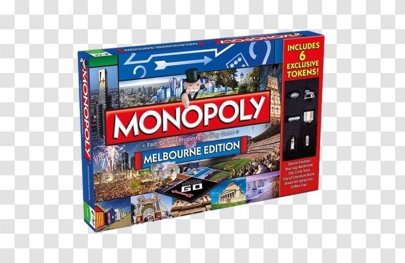 Monopoly City Of Melbourne Risk Catan Game - Hasbro - Trivial Pursuit Transparent PNG
