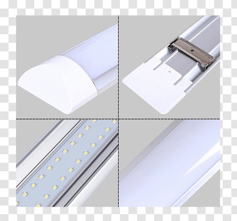 Light Fixture LED Tube Light-emitting Diode Lamp Transparent PNG