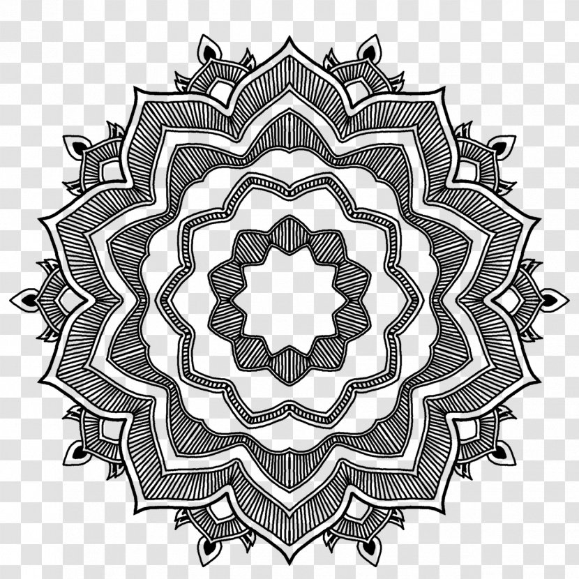 Mandala Geometric Shape Drawing Geometry - India Pattern Transparent PNG