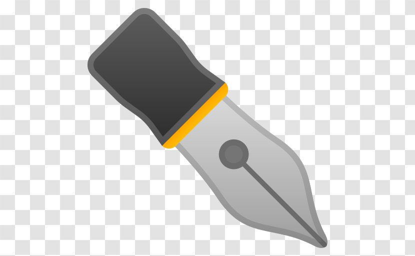 Apple Color Emoji Pen Nib Clip Art - Cold Weapon Transparent PNG