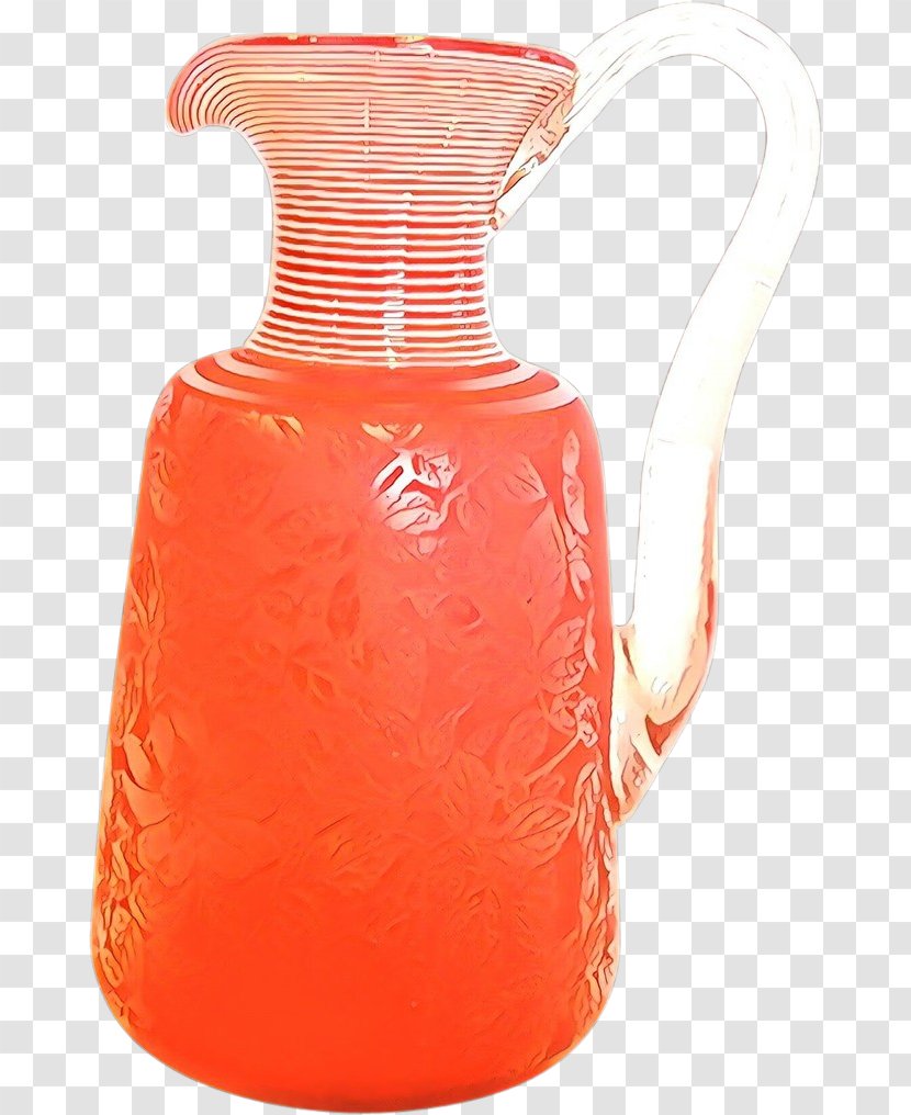 Background Orange - Plastic - Vase Transparent PNG