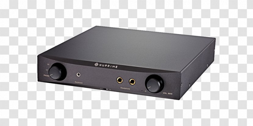 Audio Power Amplifier NuPrime HPA 9 Headphone And Preamp Headphones Preamplifier - Output Device Transparent PNG