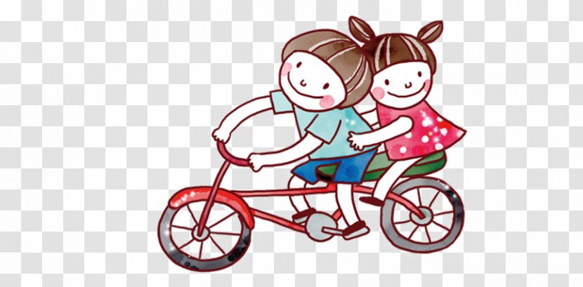 Cycling Bicycle - Land Vehicle - Valentine's Day Decorations Transparent PNG