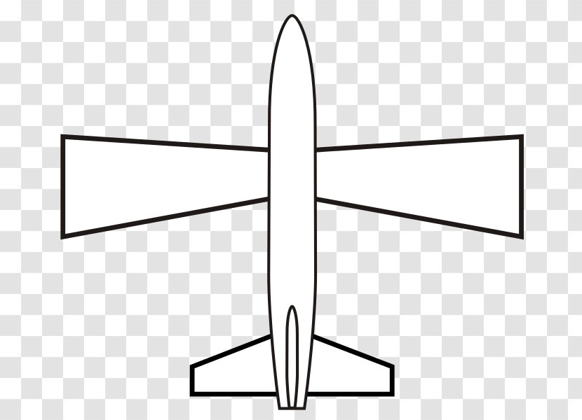 Airplane Fixed-wing Aircraft Wing Configuration - Trapezoidal Transparent PNG