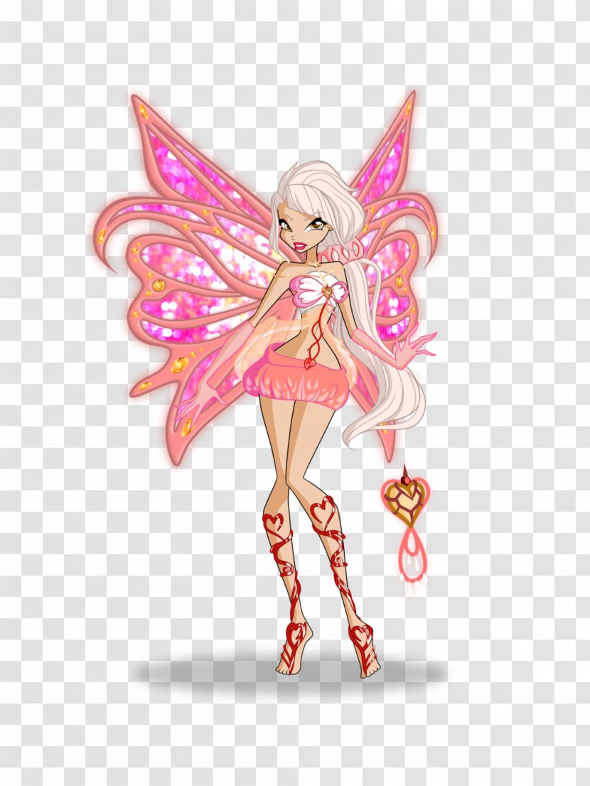 Fairy Barbie Illustration - Fictional Character - Winx Map Transparent PNG
