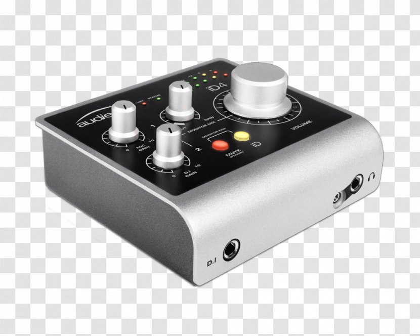 Microphone Preamplifier Audient Audio - Equipment - Recording Studio Transparent PNG