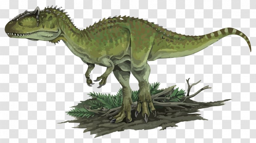 ARK: Survival Evolved Tyrannosaurus Carcharodontosaurus Giganotosaurus Velociraptor - Allosauridae - Vector Dinosaur Transparent PNG
