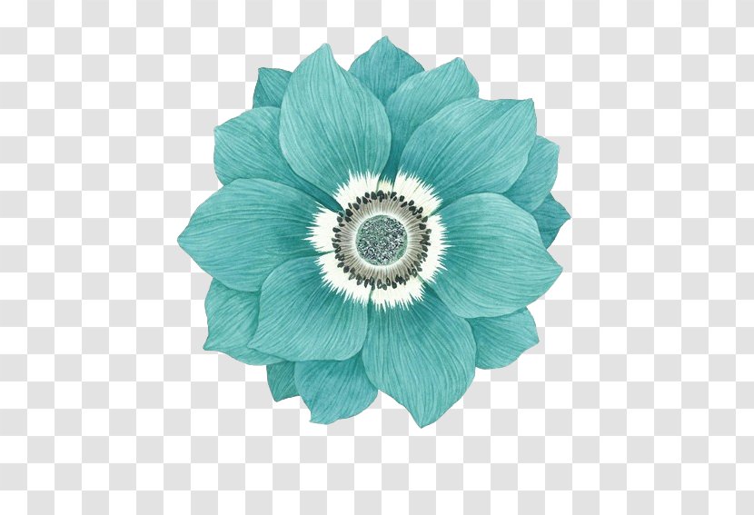 Flower Blue Sky Version2016 Green - Plant - Pattern Transparent PNG