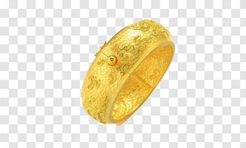 Ring Bracelet Gold Bangle Jewellery - Dowry - Chow Sang Jewelry Dragon Marriage Essential 49361K Two Transparent PNG