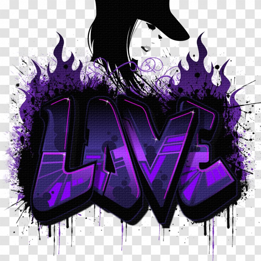Graphic Design Graffiti - Fictional Character - Background Transparent PNG