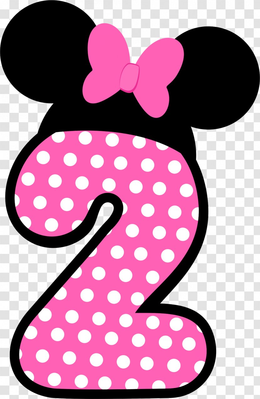 Minnie Mouse Mickey Chip 'n' Dale Birthday - Pink - Rosa Transparent PNG