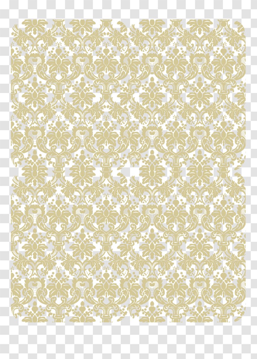 Pattern - Rectangle - Gold Classical Background Image Transparent PNG