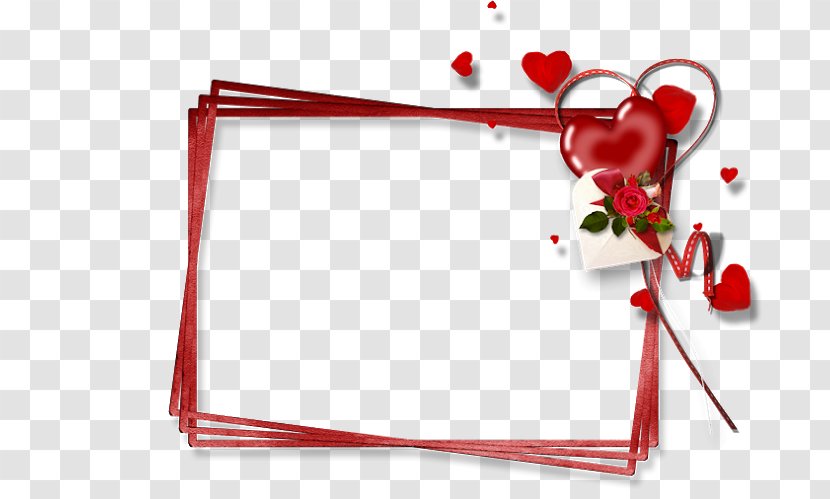 Picture Frames Heart Photography - Whatsapp - Rosa Vermelha Transparent PNG