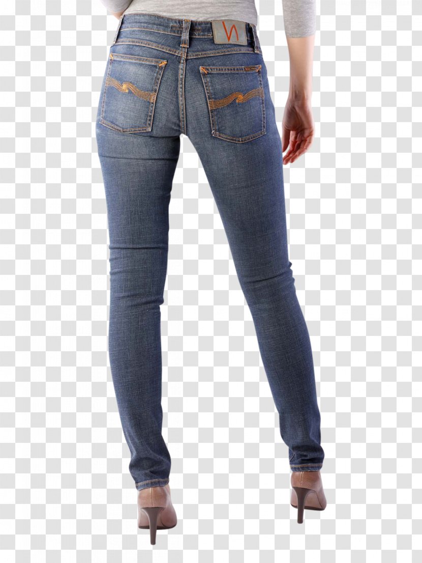 Nudie Jeans Denim Slim-fit Pants - Watercolor - Light Blue Shoes For Women Outfit Transparent PNG
