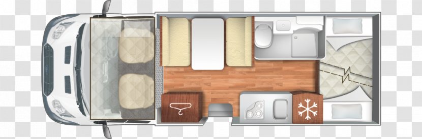 Ford Transit Campervans Motorhome Caravan - Rectangle - Textile Furnishings Transparent PNG