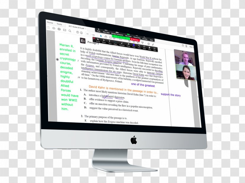 Web Development Design - Implementation - Imac Transparent PNG