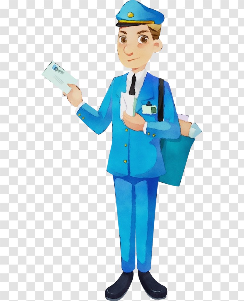 Cartoon Uniform Job Transparent PNG