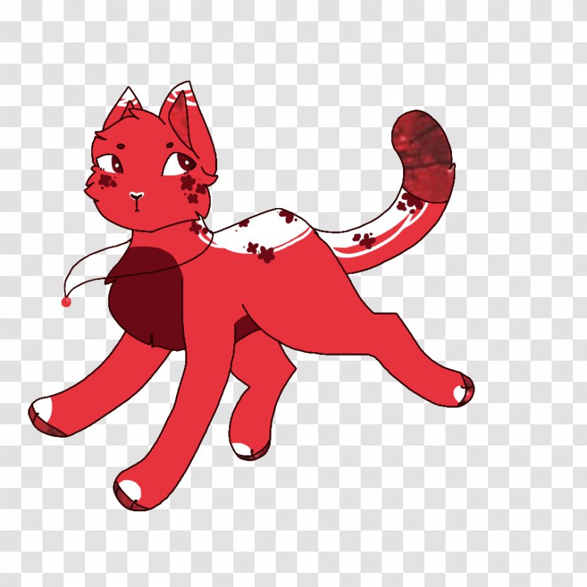 Cat Dog Canidae Clip Art - Animal Figure - Red Sakura Transparent PNG