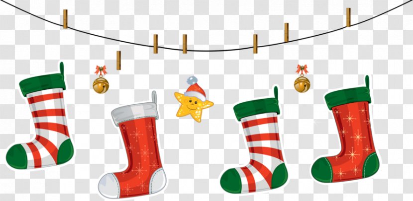 Christmas Stockings Clip Art - Shoe Transparent PNG