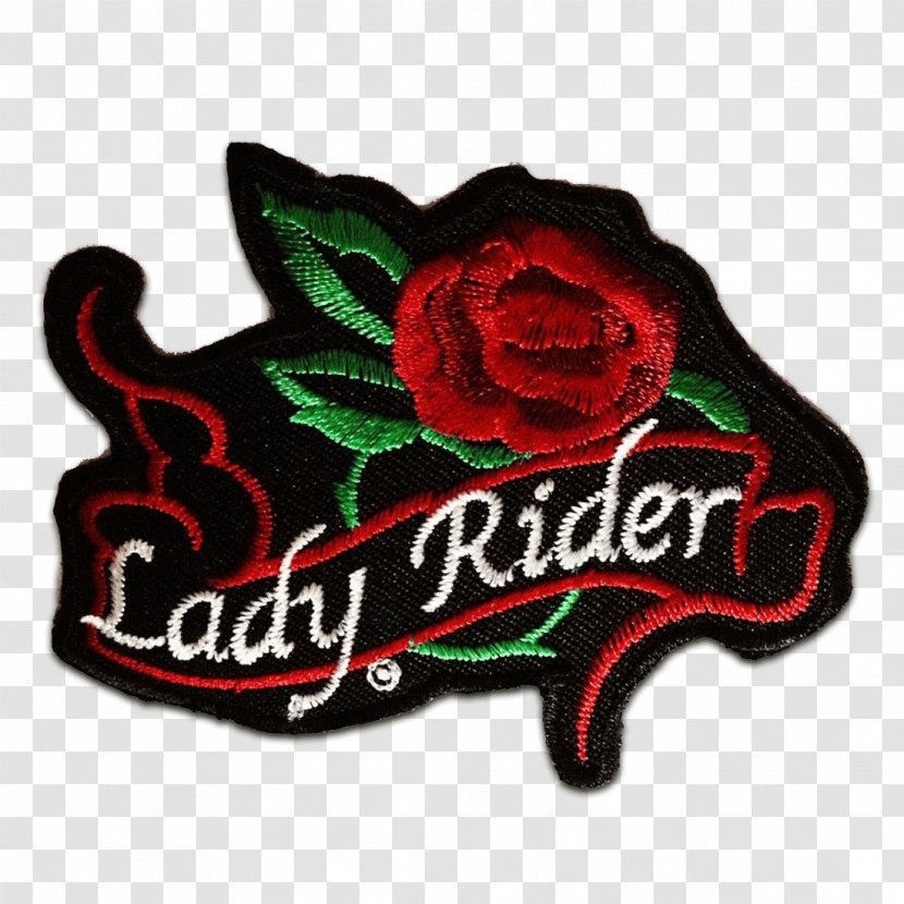 Embroidered Patch Embroidery Iron-on Motorcycle Appliqué - Flowering Plant - Biker Transparent PNG