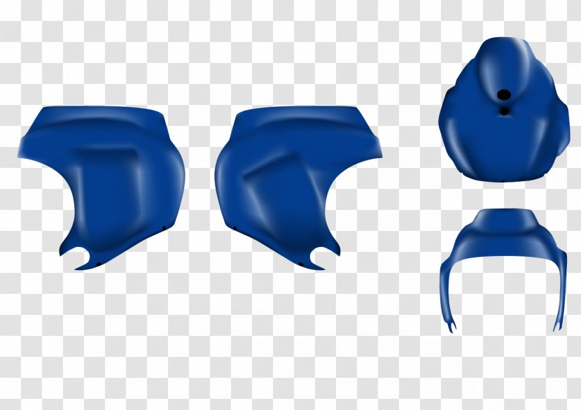 Cobalt Blue Plastic - Protective Gear In Sports - Design Transparent PNG