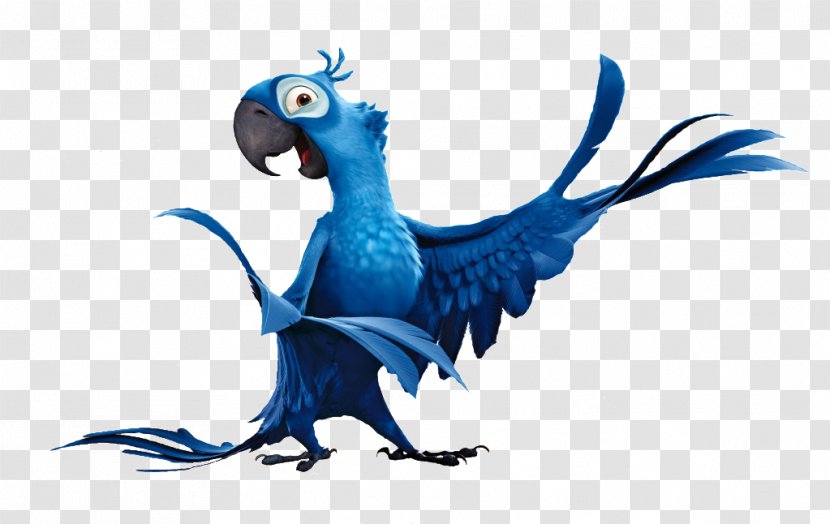 Blue Sky Studios Parrot Rio Spix's Macaw - Fictional Character - Saint Patrick's Day Transparent PNG