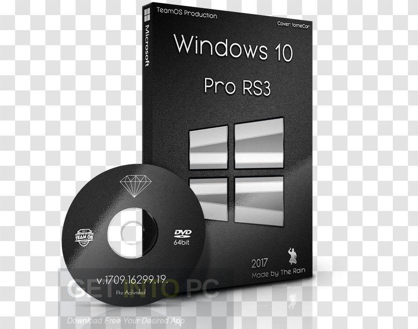 Windows 10 X86-64 ISO Image Microsoft - Multimedia - Enterprises Album Cover Transparent PNG