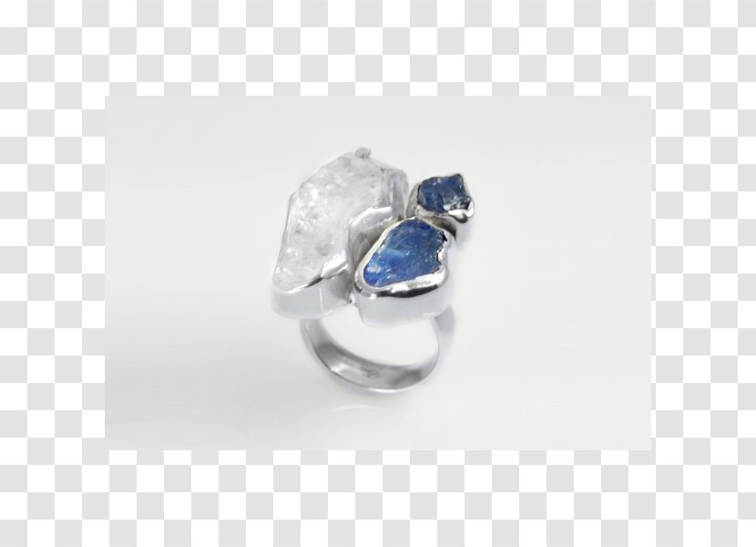 Sapphire Earring Silver Herkimer Diamond Transparent PNG