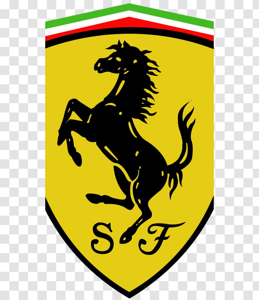 Scuderia Ferrari Sports Car Maranello - Logo Transparent PNG