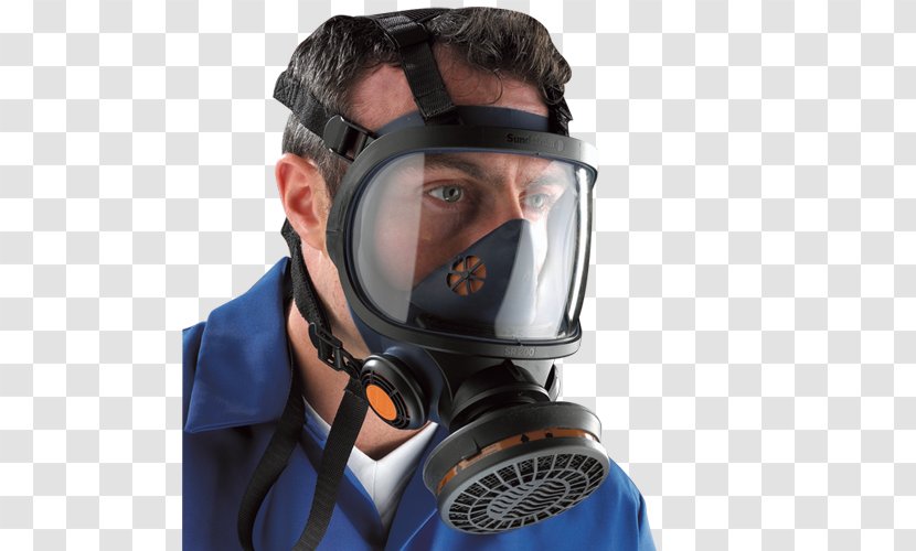 Respirator Full Face Diving Mask Półmaska Dust - Medical Ventilator Transparent PNG
