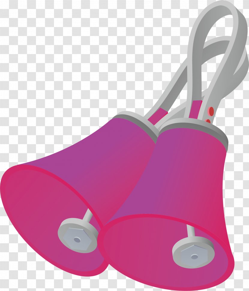 Adobe Illustrator - Magenta - Bell Vector Element Transparent PNG