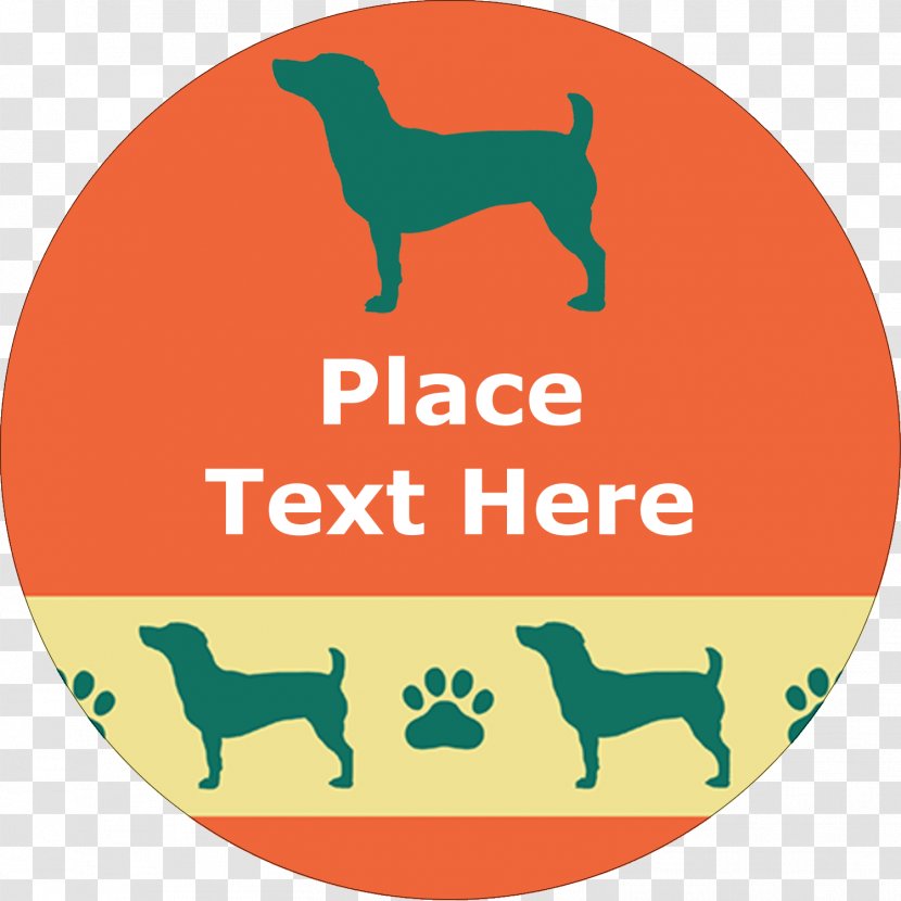 Dog Breed Paw Gabarit Template - Avery Dennison - Prints Transparent PNG