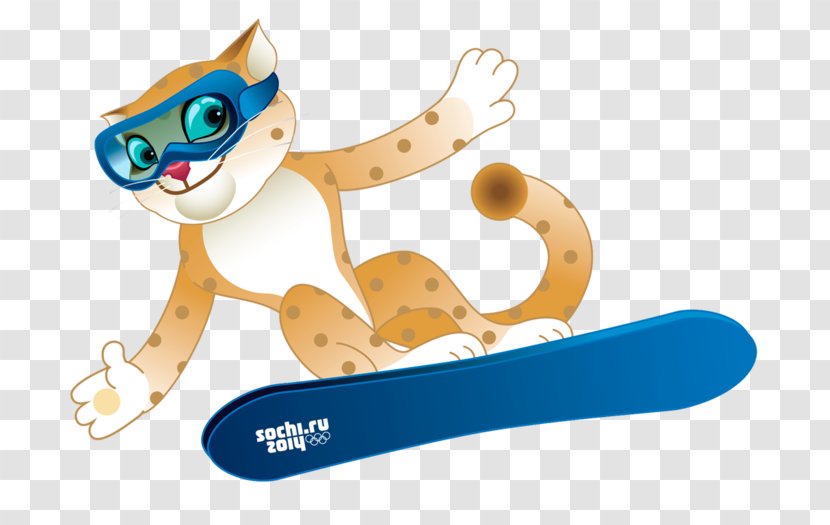 2014 Winter Olympics Sochi Cat Olympic Games Sport - Court Transparent PNG