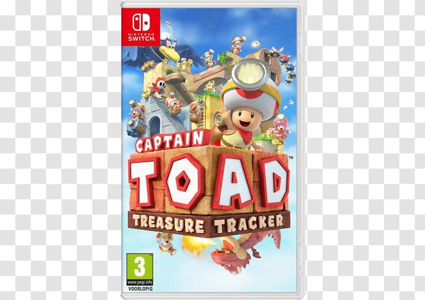 Captain Toad: Treasure Tracker Wii U Nintendo Switch Super Mario Odyssey - Toad Transparent PNG