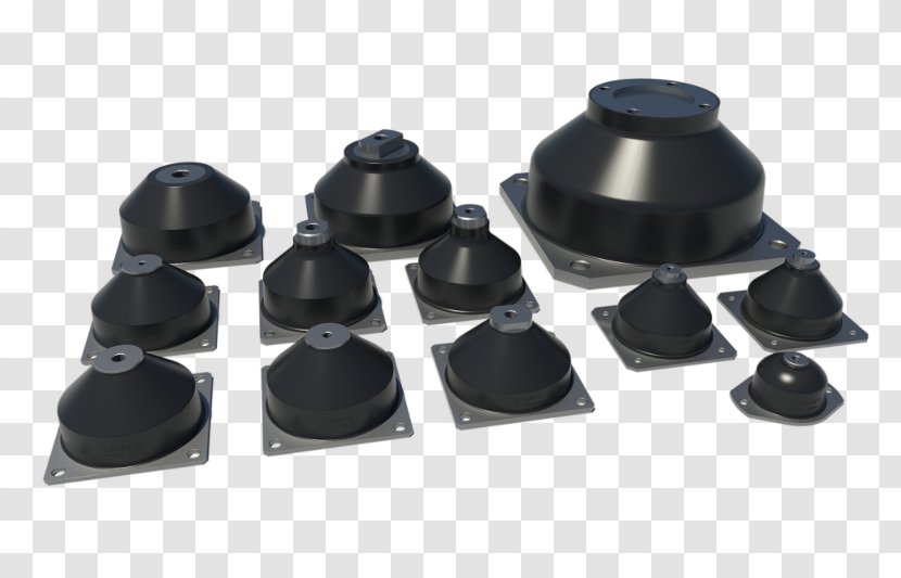 Vibration Isolation Shock Mount Absorber - Deflection - Natural Rubber Transparent PNG