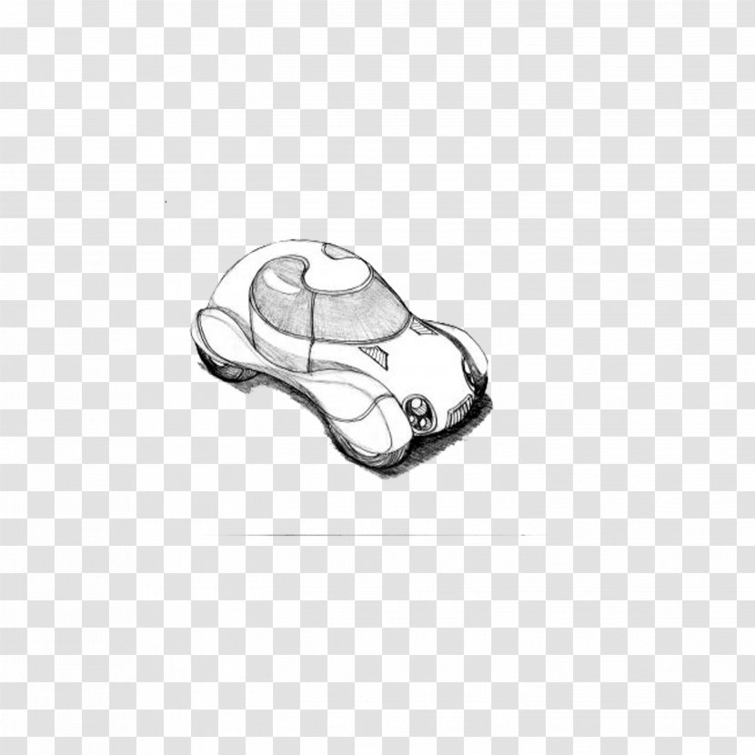 Car Painting Industrial Design Future Stroke - Black And White Transparent PNG